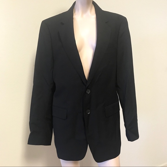 Gucci employee uniform sport coat blazer 48 black